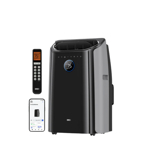 DREO 14000 BTU Smart Portable Air Conditioner 516S White