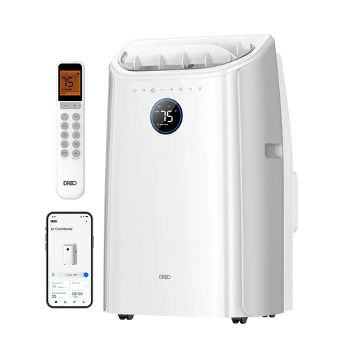 DREO 14000 BTU Smart Portable Air Conditioner 516S White