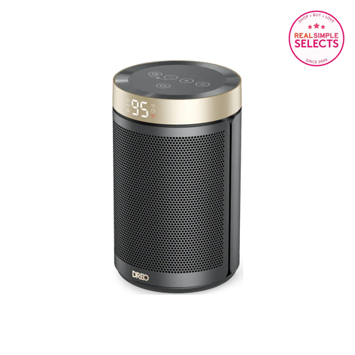 DREO Atom 316 Ceramic Space Heater 1500W Heat-Funnel Technology Gold
