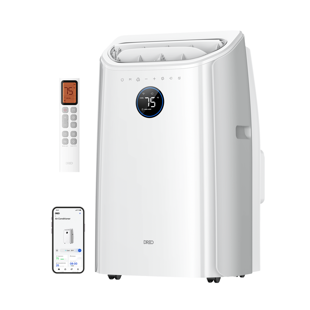 DREO 740S Portable Air Conditioner 10,000 BTU White